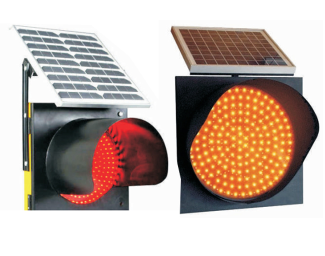 Solar Traffic Blinker